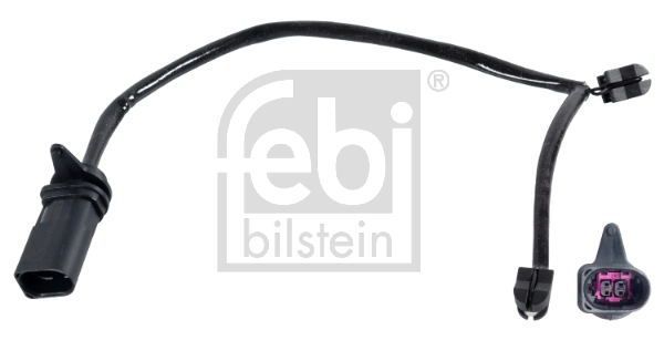 Warning Contact, brake pad wear